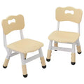 Kids Chair-2 Pack, Plastic Toddler Chair for Boys & Girls Ages 2-6, Max Load 180LB, 3-Level Height Adjustable Toddler Chair, for Home, Daycare