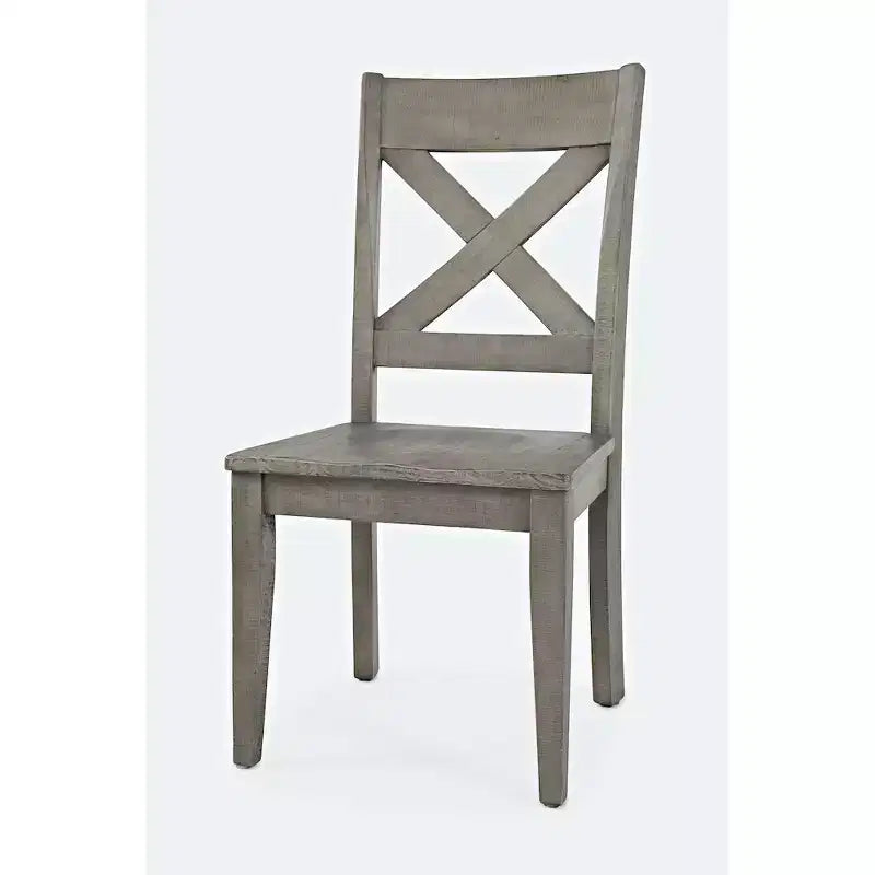 Jofran,Outer Banks Reclaimed Solid Wood Farmhouse X-Back Chair (Set of 2)