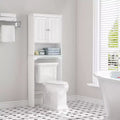 Dcolora Over The Toilet Cabinet for Bathroom Storage, Above Toilet Storage Cabinet with Doors