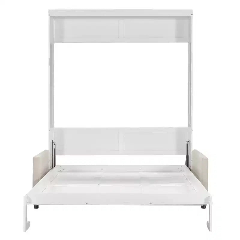 Merax Queen Size Murphy Bed with Sofa