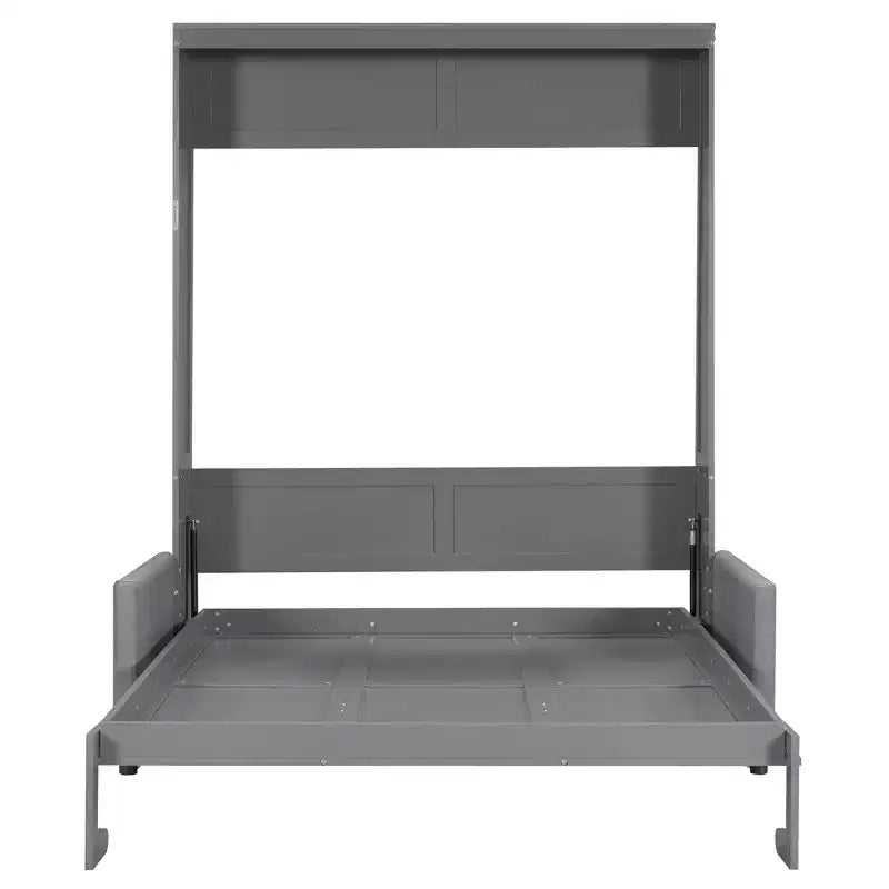 Merax Queen Size Murphy Bed with Sofa