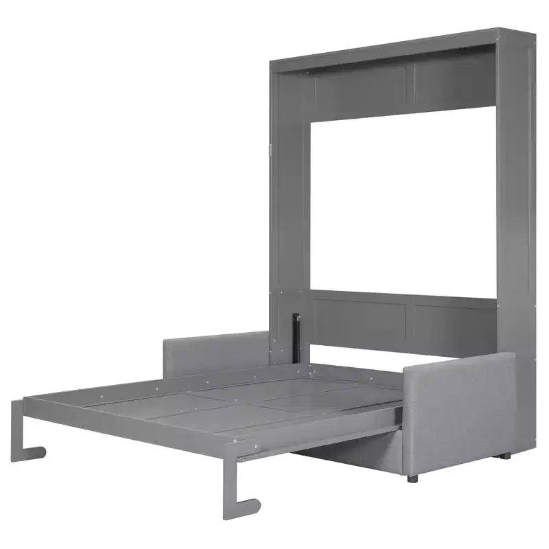 Merax Queen Size Murphy Bed with Sofa