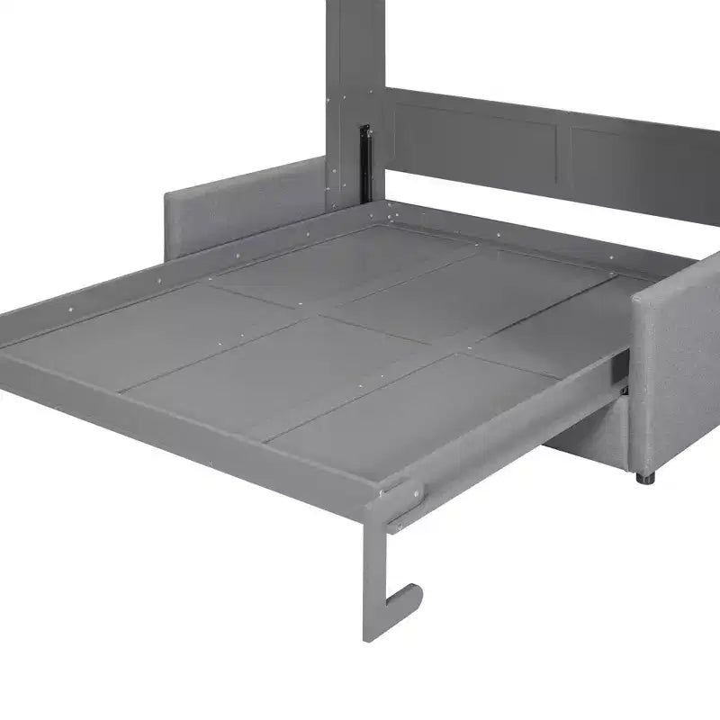 Merax Queen Size Murphy Bed with Sofa