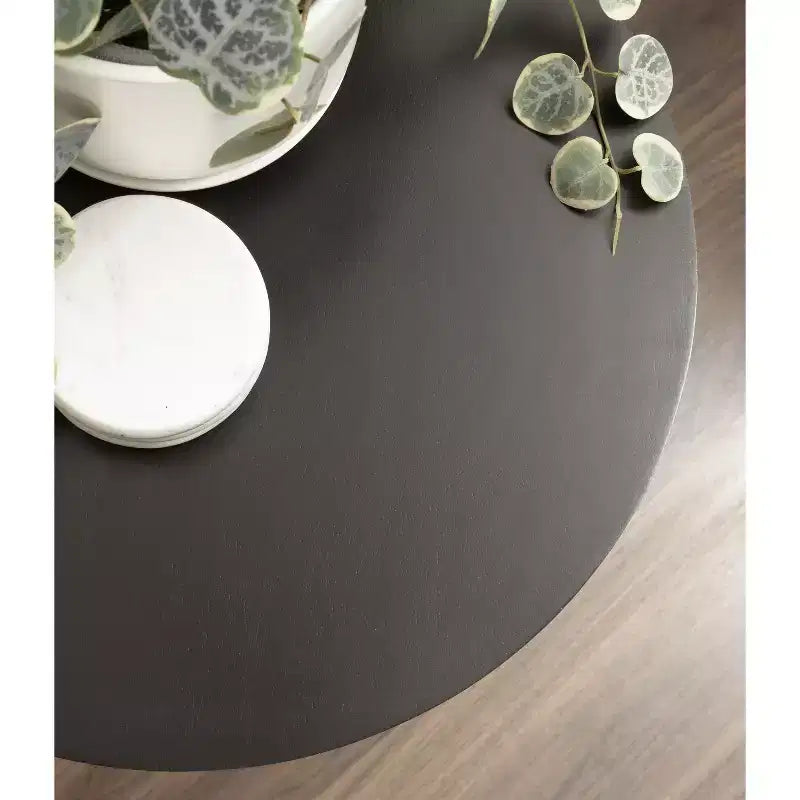 Kate and Laurel Faiza Wood Side Table