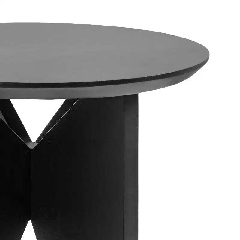 Kate and Laurel Faiza Wood Side Table