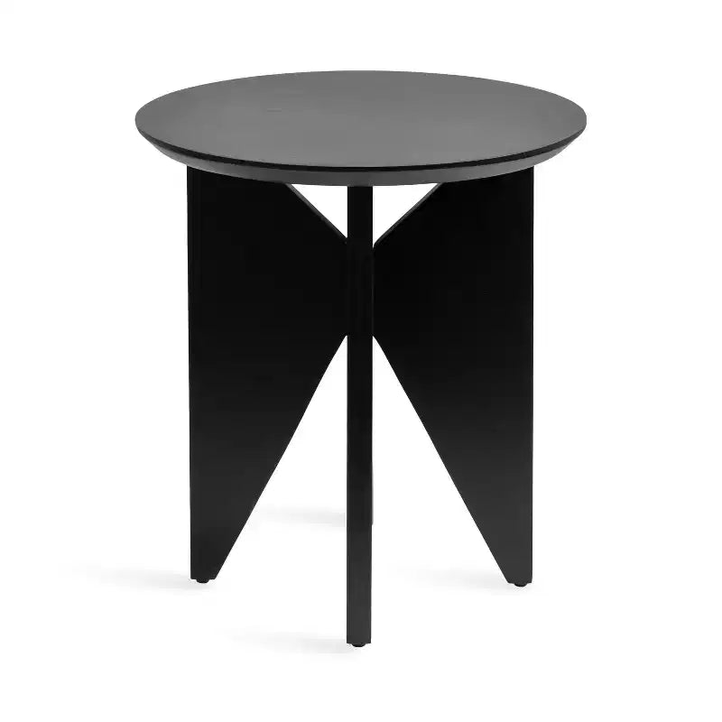 Kate and Laurel Faiza Wood Side Table
