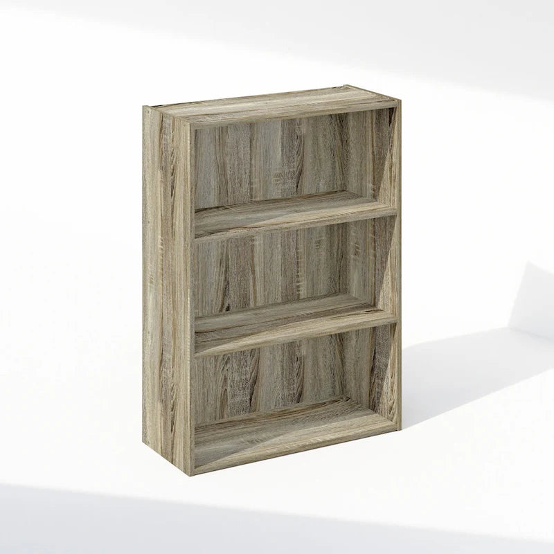 Furinno Simple Open Shelf, Bookcases, 3-Tier