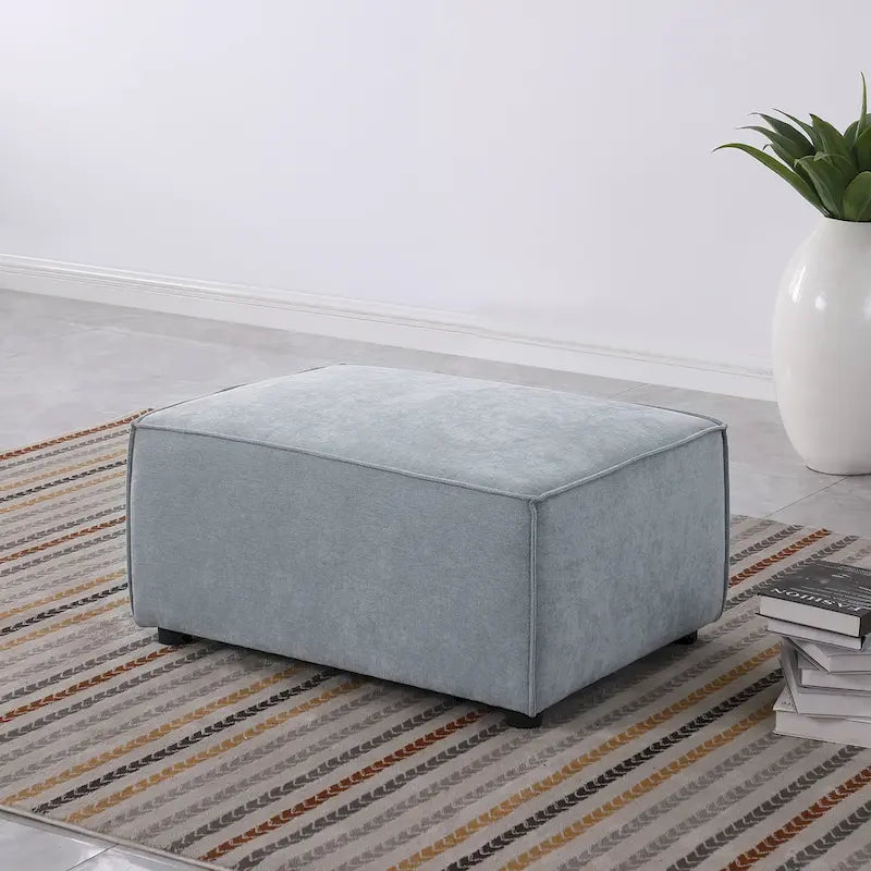 Free Combination Chenille Upholstered Modular Sectional Sofa