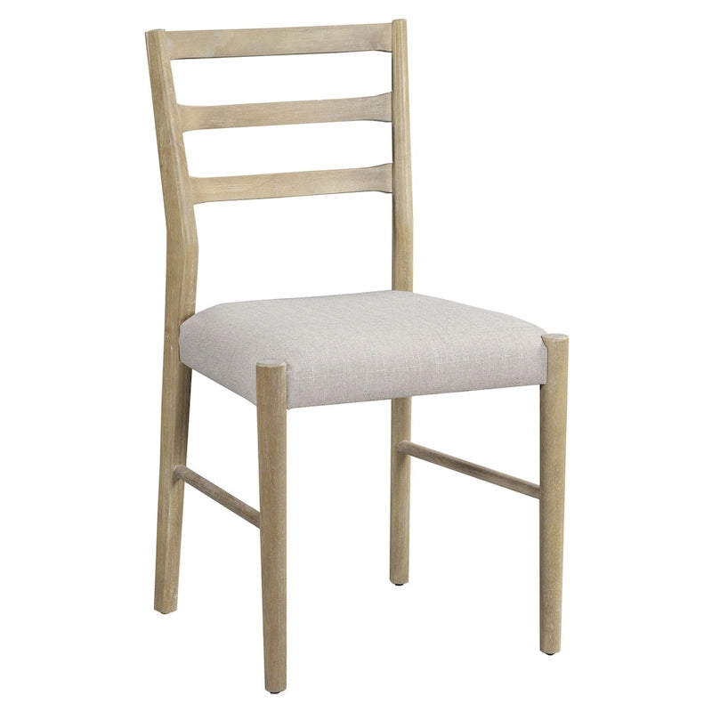 7-Piece Wooden Dining Table Set with 6 Chairs & Extendable Table