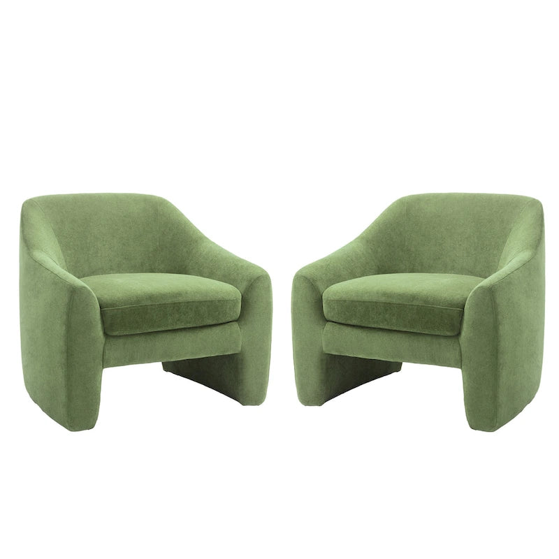 Modern Upholstered Oversized Accent Chairs