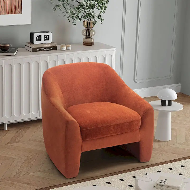 Modern Upholstered Oversized Accent Chairs