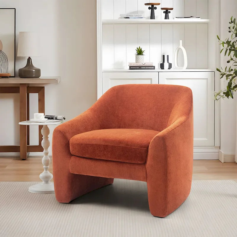 Modern Upholstered Oversized Accent Chairs