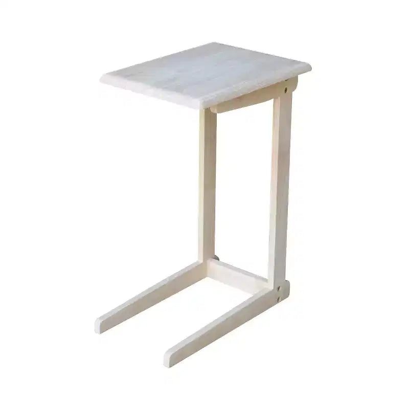 Sofa Server Table Unfinished - International Concepts: Hardwood Side, Under Sofa Snack Stand