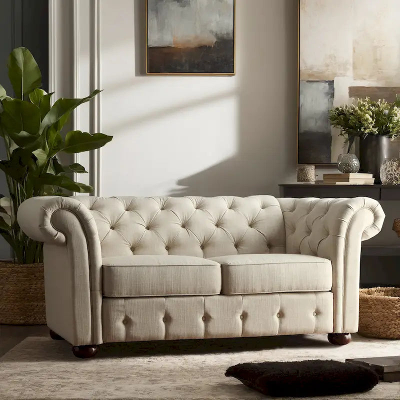 Gdansk Chesterfield Loveseat