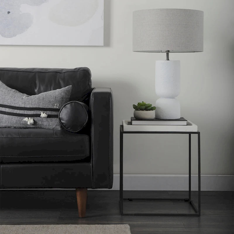 Svend Tan Leather Sofa