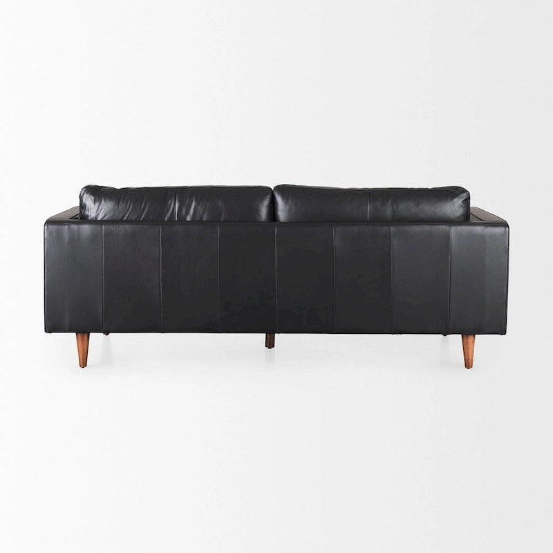 Svend Tan Leather Sofa