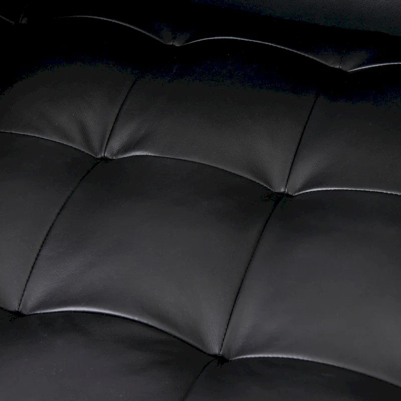 Svend Tan Leather Sofa