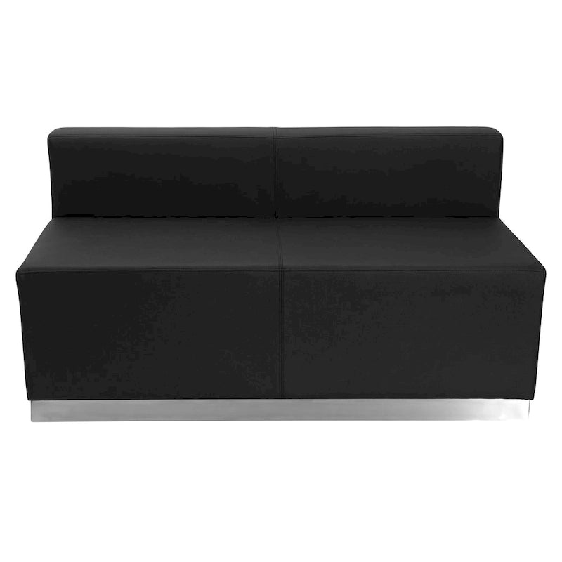 6 PC LeatherSoft Modular Reception Configuration w/Taut Back &Seat