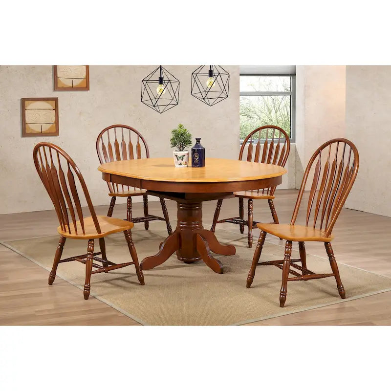Oak Selections Side Chair (Set of 2) - 22L x 20.5W x 41H