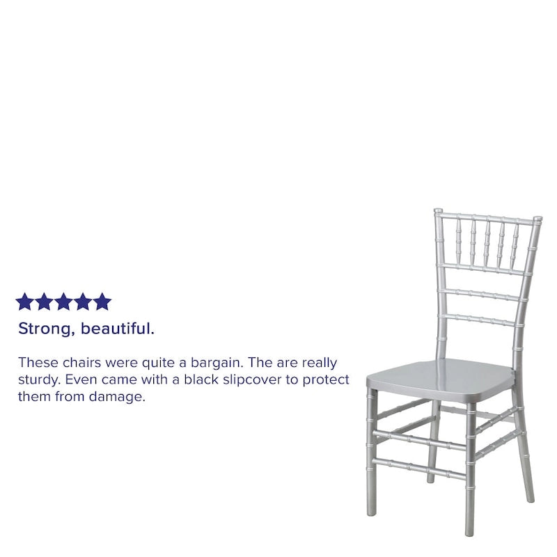Resin Stacking Chiavari Chair - Hospitality and Event Seating