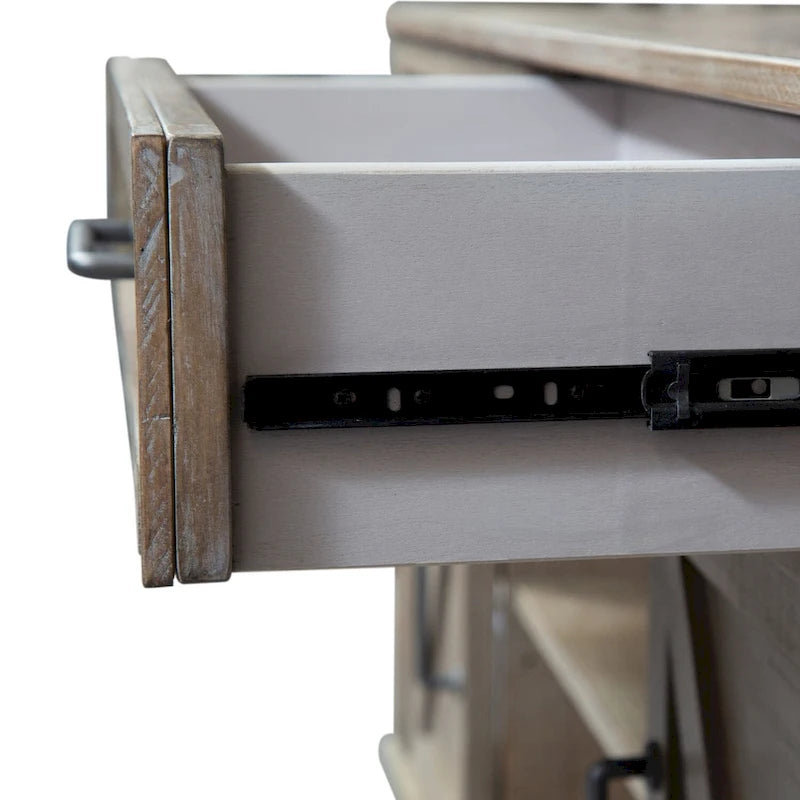Liberty Furniture Parkland Falls Weathered Taupe Sofa Table