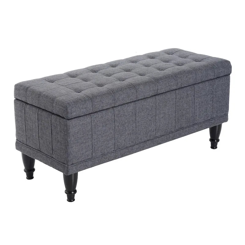Copper Grove Turnbull 42-inch Fabric Tufted Storage Ottoman Bench