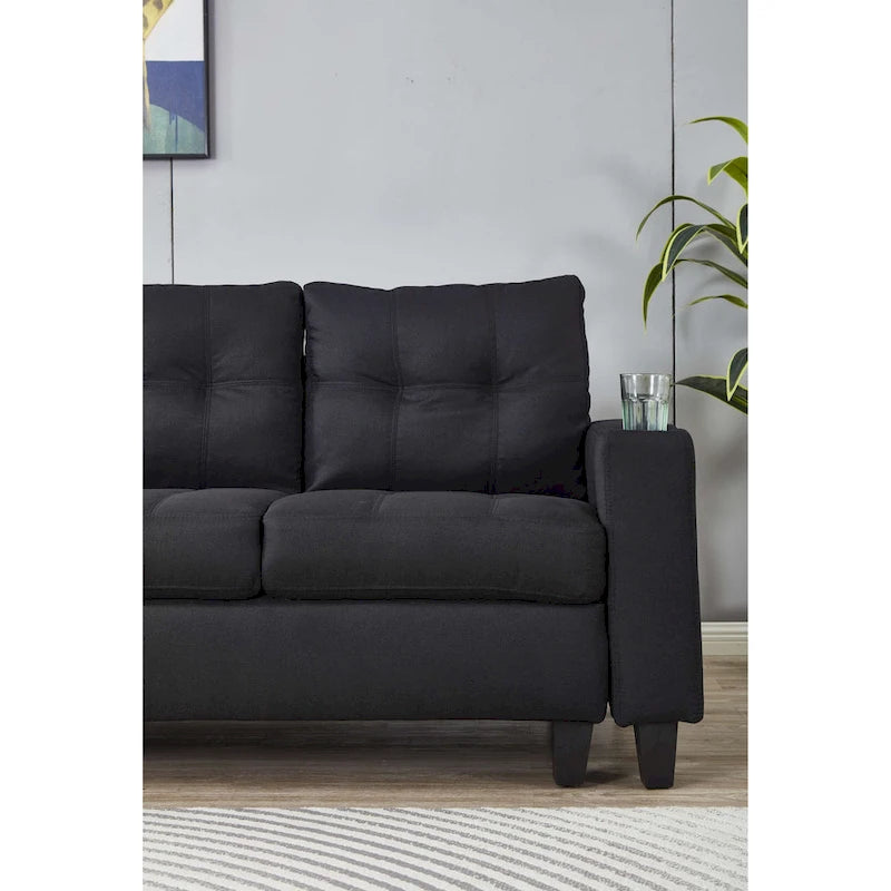 Reversible Chaise Sectional Sofa