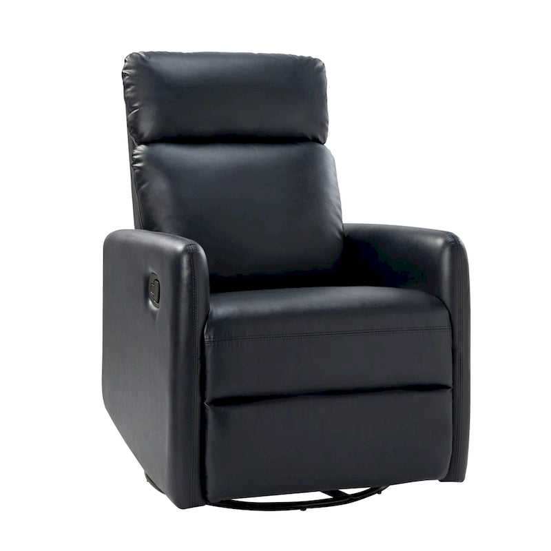 Lyle Manual Swivel Recliner with Metal Base
