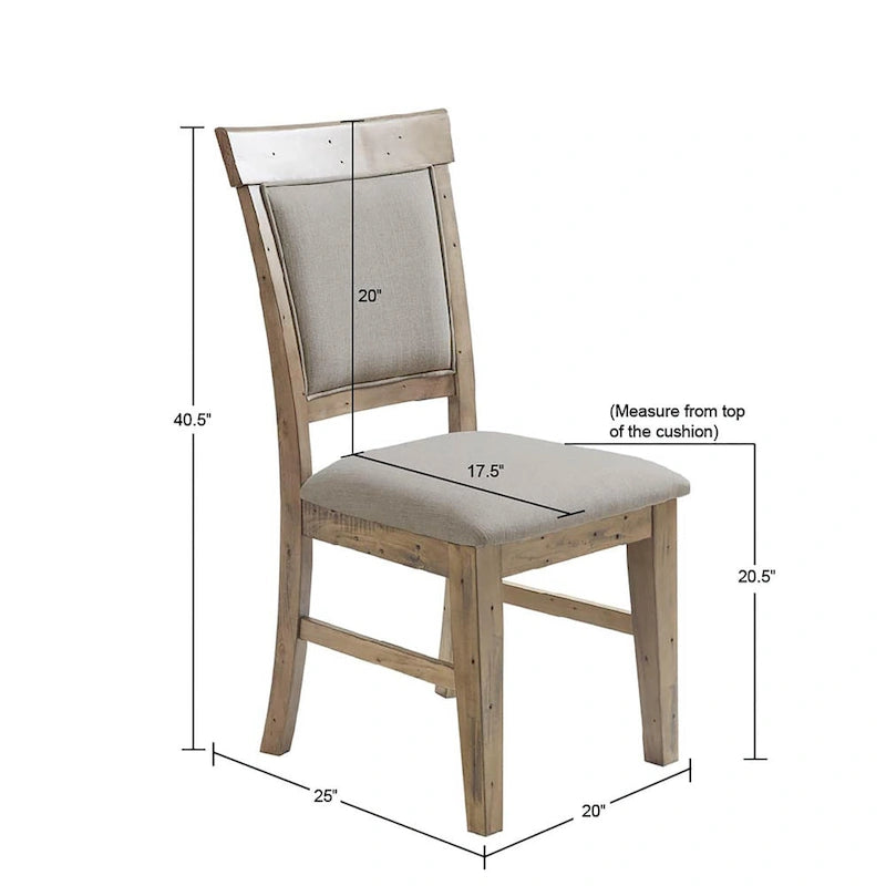 INK+IVY Oliver Dining Side Chair(Set of 2pcs)