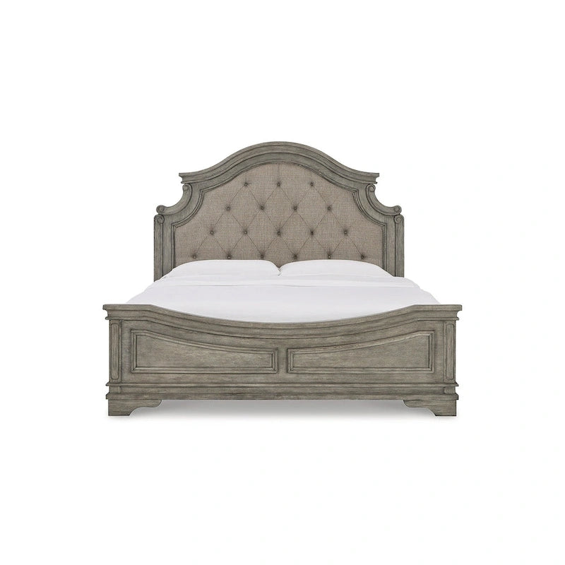 Signature Design by Ashley Lodenbay Antique Gray Panel Bed