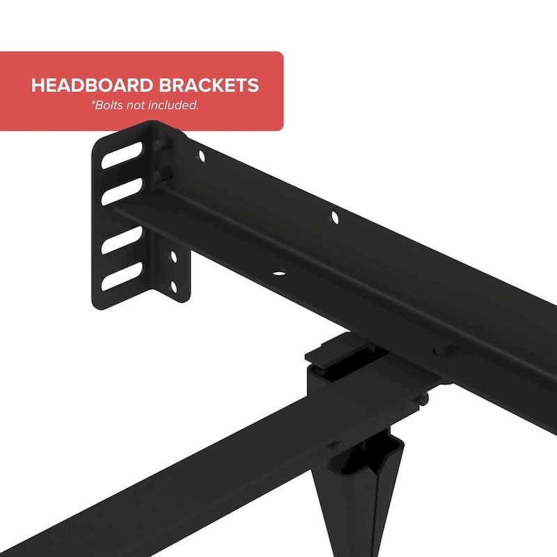 Atlas-Lock Keyhole Bed Frame Twin/Full with Glides