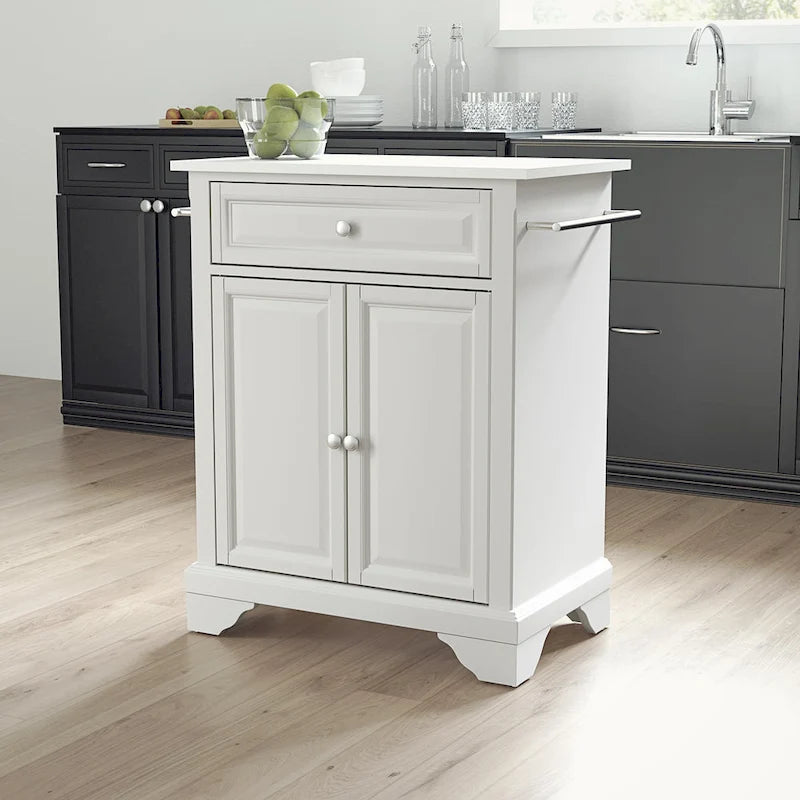 Crosley Lafayette Granite Top Portable Kitchen Island/Cart - 31W x 18D x 35.5H