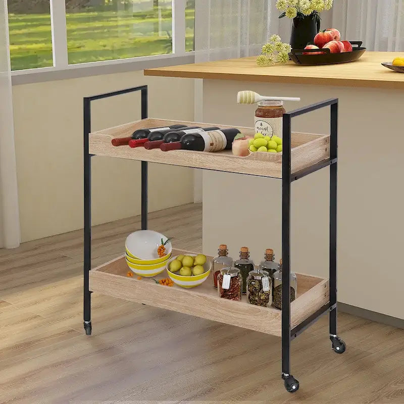 Maypex 36.6 Height Bar Cart