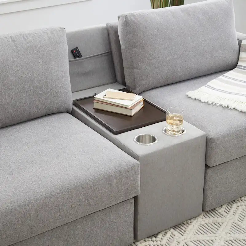 Flex Storage Smart Hub for Flex Sectional - 15 x 30 x 37