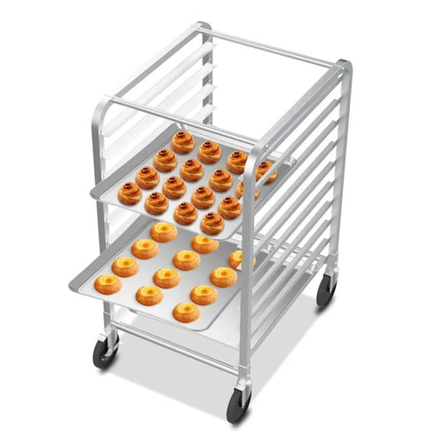 10-Tier / 20-Tier Bakery Rack Stainless Steel Bun Pan Sheet Rack