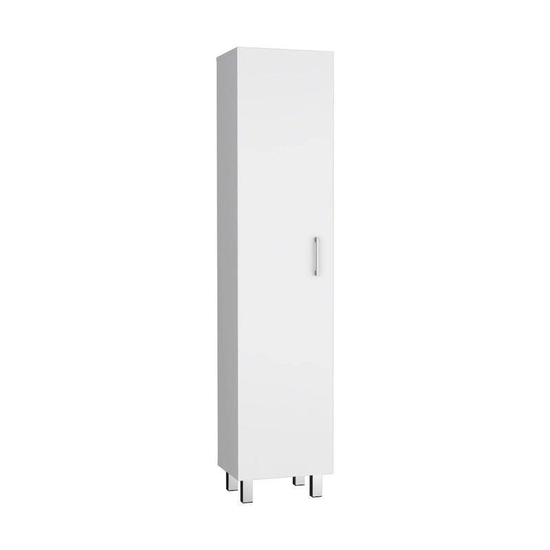 Vintro 71 Tall 5-Shelves Storage Cabinet Broom Closet - N/A