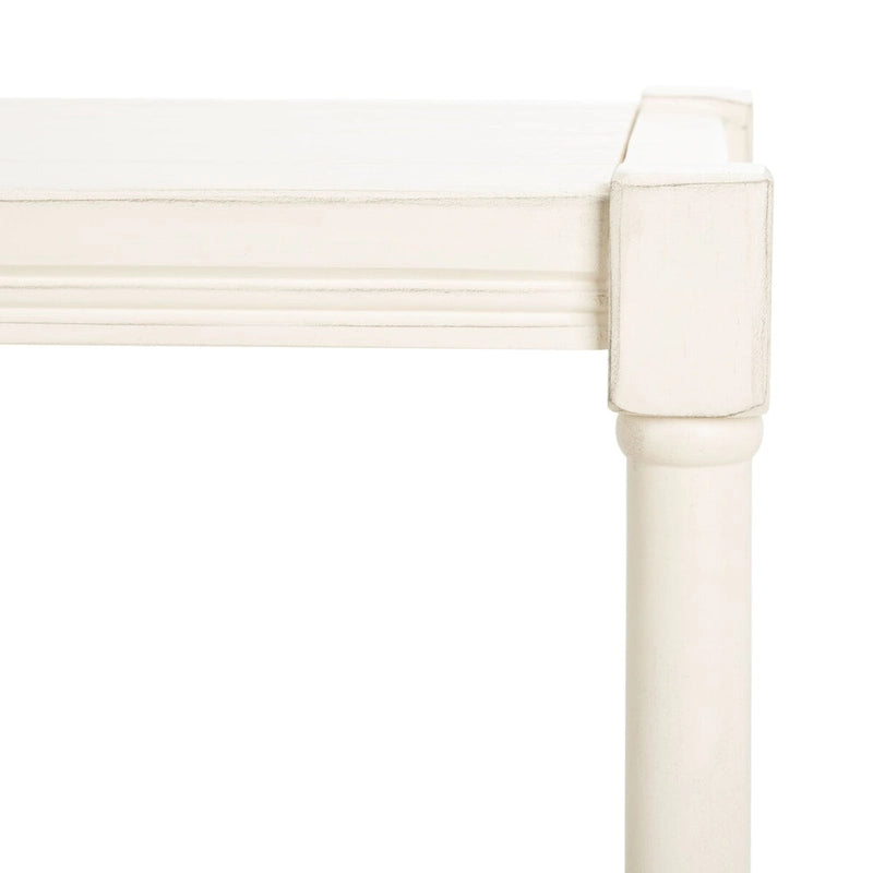 SAFAVIEH Olevia 3-Shelf Console Table - 33.8 W x 13.8 L x 29.5 H - 34Wx14Dx30H