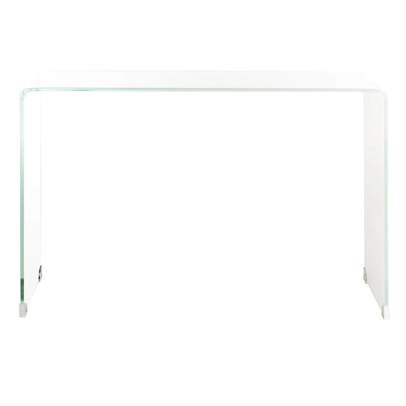 SAFAVIEH Modena Ombre Glass Console Table - Clear / Blue - 43.3 x 13.8 x 29.5 - 43Wx14Dx30H