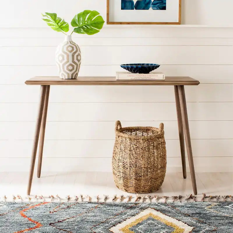 SAFAVIEH Eura Console Table - 47.3 x 15.8 x 32 - 47Wx16Dx32H