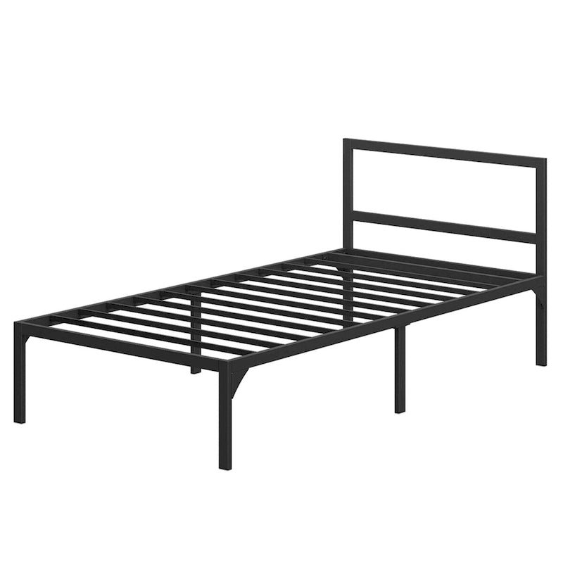Metal Platform Bed Frame with Headboard