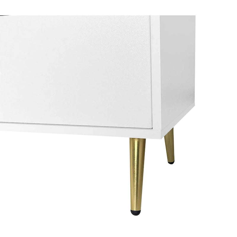 Seven Drawers Large Chest with Golden Handle