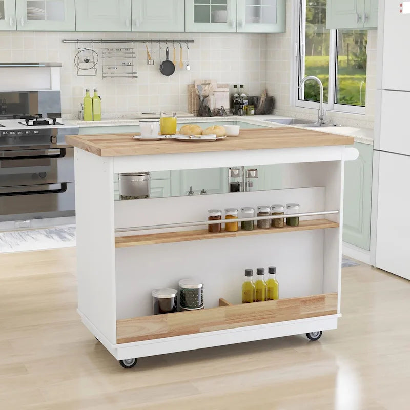 Two-sided Kitchen island Cart