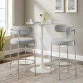 Albie Fabric Bar Stools - Set of 2