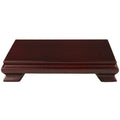 Handmade Rosewood 9-inch Rectangular Stand (China)