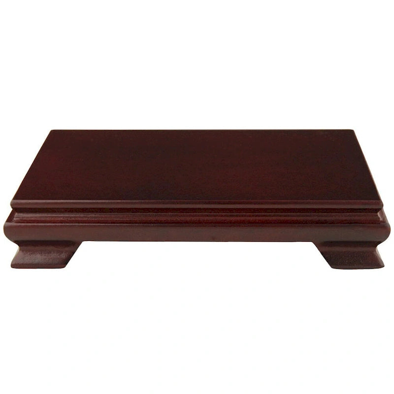 Handmade Rosewood 9-inch Rectangular Stand (China)
