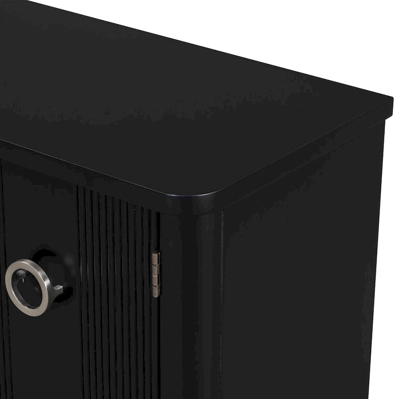 Stable and Sturdy Wood Cabinet
