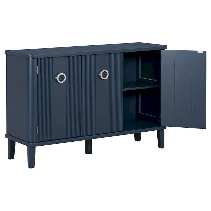 Stable and Sturdy Wood Cabinet