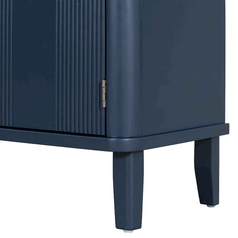 Stable and Sturdy Wood Cabinet