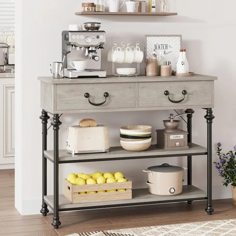 Console Table with Drawers