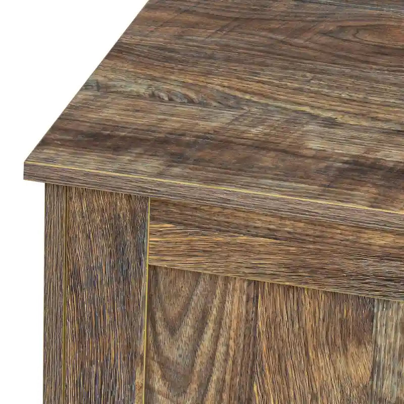 Modern Wood Buffet ,Sideboard with 3 Doors and 2 Drawers